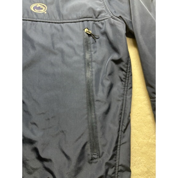 Penn State Nittany Lions Rain Coat Antigua Compass Zipper FullZip Weather Men XL - Picture 9 of 10